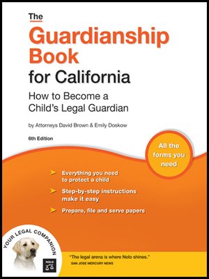 cover image of The Guardianship Book for California